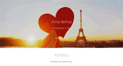 Desktop Screenshot of annaberkut.com